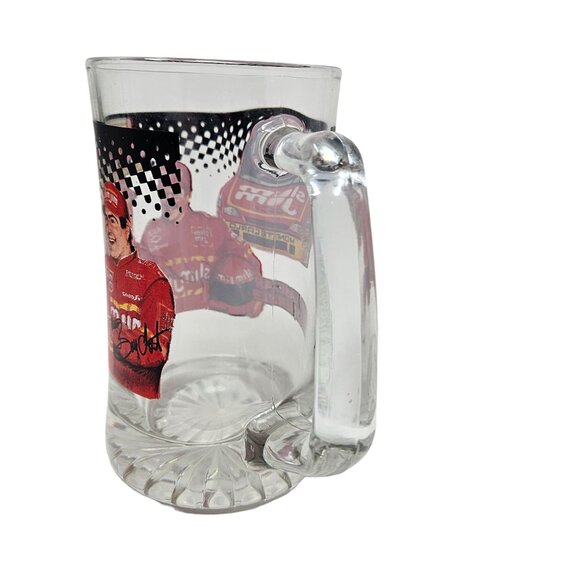 Vtg 1999 Nascar Glass Collectors Mug Busch Series Slim Jim 44 Racing Team - Picture 4 of 16